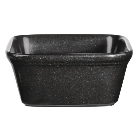 Churchill Cookware Black Square Pie Dishes 120x 120mm (Pack of 12)