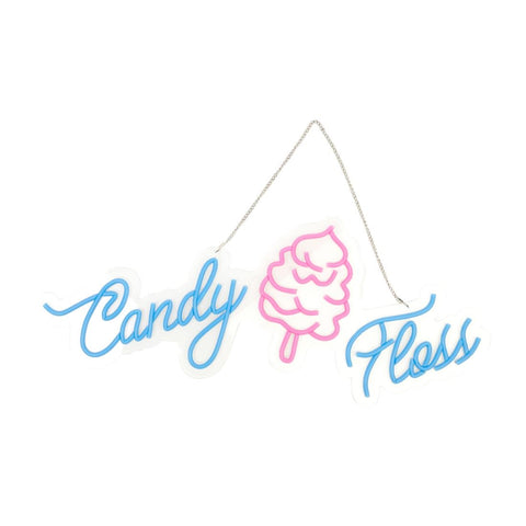 A1 Equipment Candy Floss Neon Style LED Light-up Sign A7362