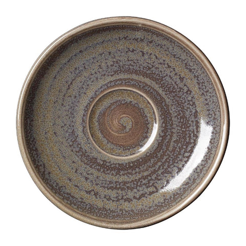 Steelite Revolution Granite Saucer 125mm (Pack of 12)