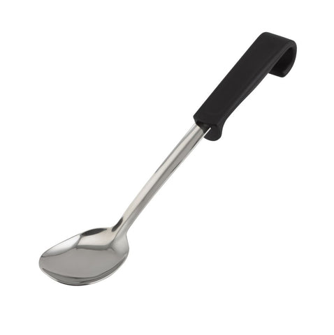 Genware 577-10 Plastic Handle Small Spoon Black