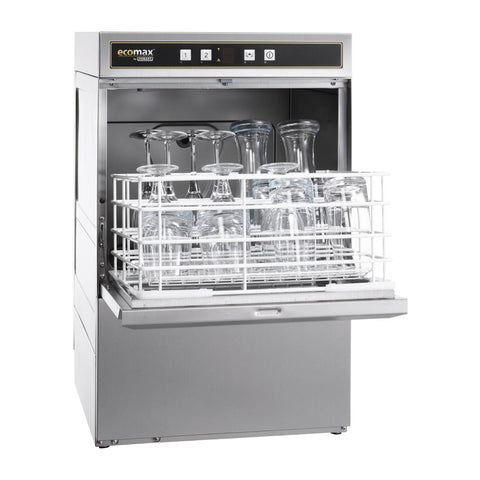 Hobart Ecomax Glasswasher G404S with Water Softener