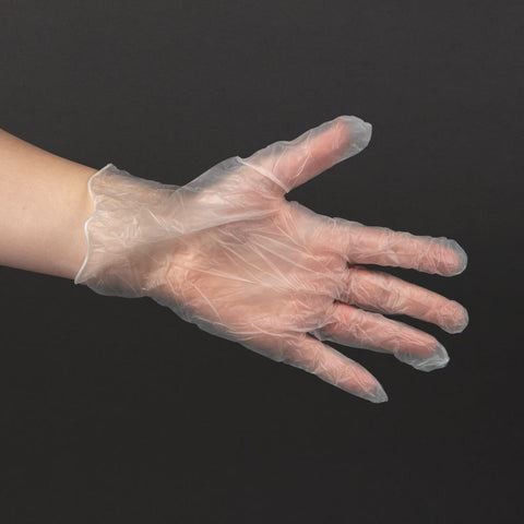 Powder-Free Latex Gloves Clear Small (Pack of 100)