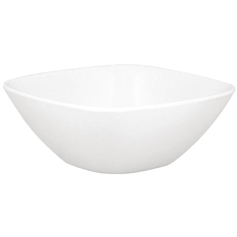 Olympia Kristallon Melamine Rounded Square Bowls 275ml (Pack of 6)