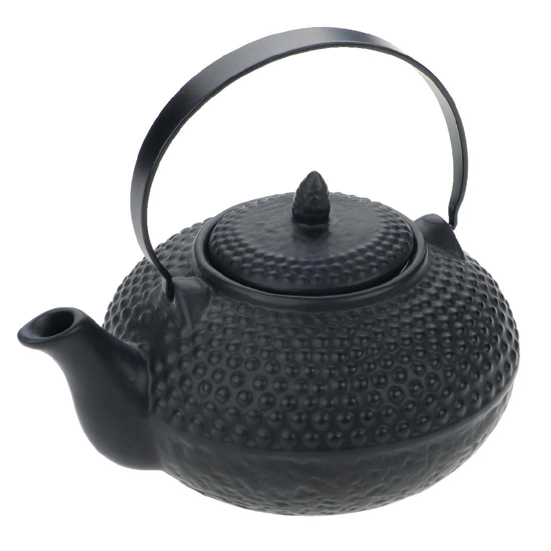 Oriental Hobnail Teapot Black 850ml product image