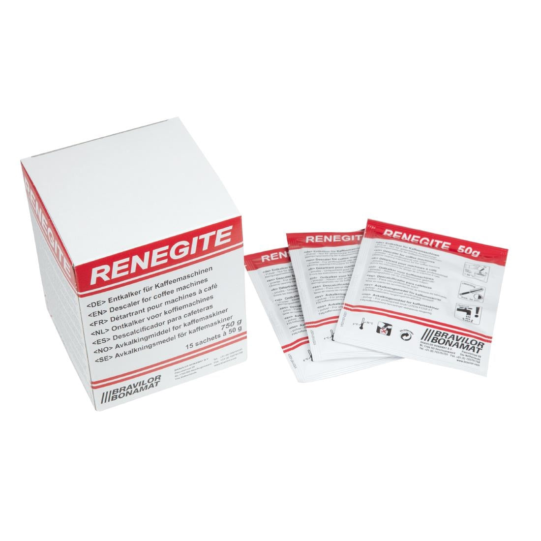 Bravilor Renegite Descaler Sachets product image