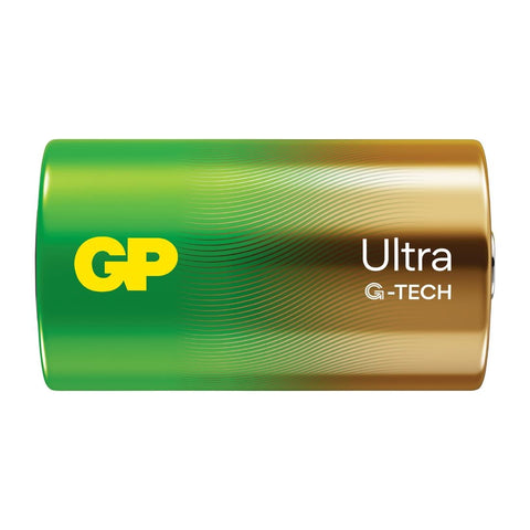 GP Ultra G-Tech Battery D (Pack of 2)