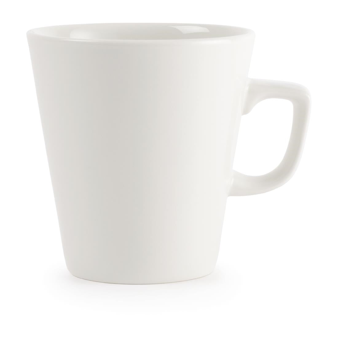 Churchill Plain Whiteware Cafe Latte Mugs product image