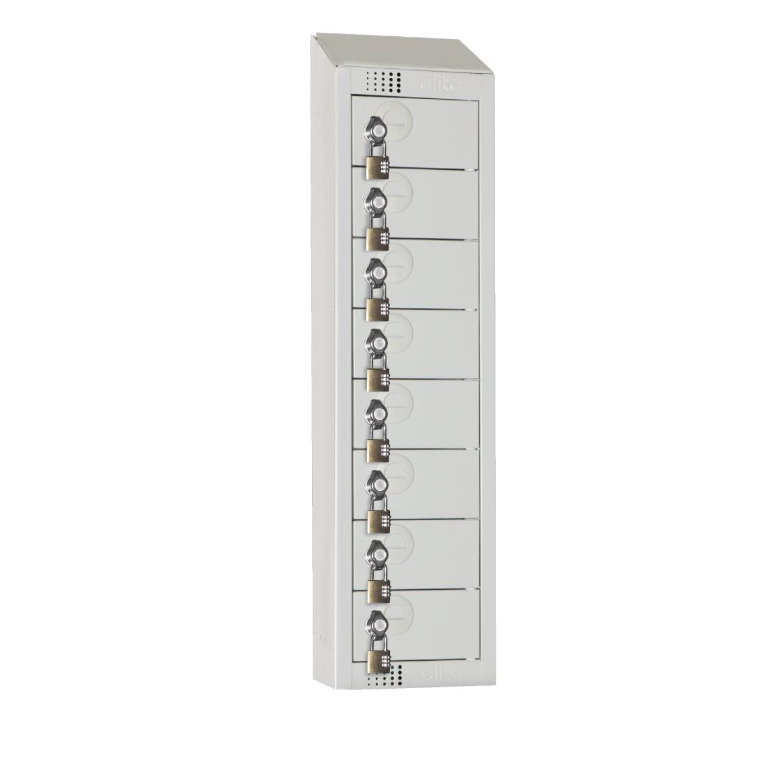 Elite Personal Effects Locker 8 Door Grey product image