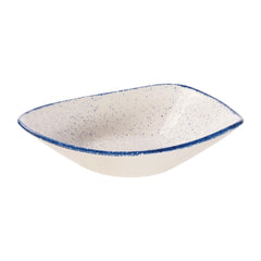 Churchill Stonecast Hints Indigo Blue Triangle Bowls 235mm (Pack of 12)