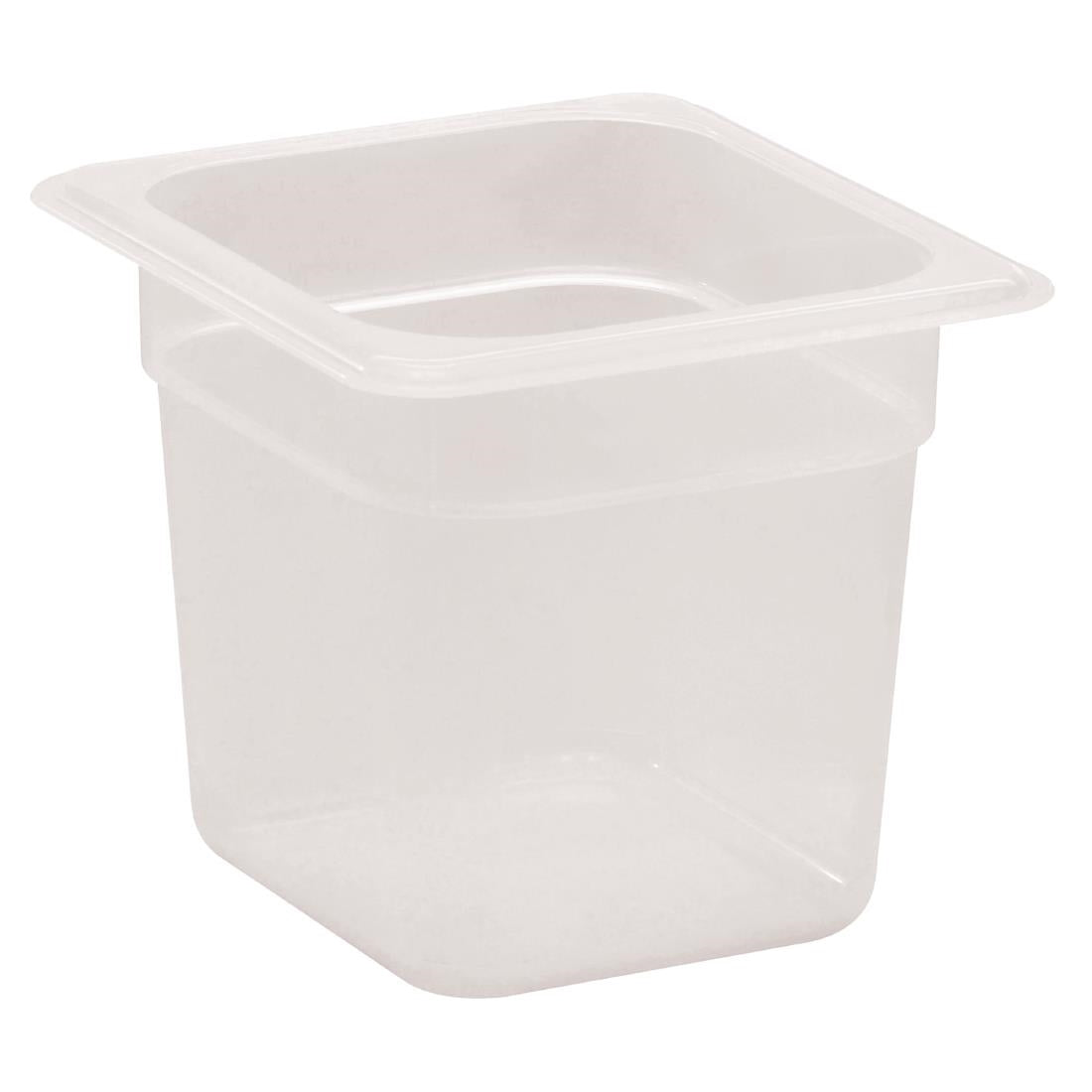 Cambro Polypropylene 1/6 Gastronorm Food Tray product image