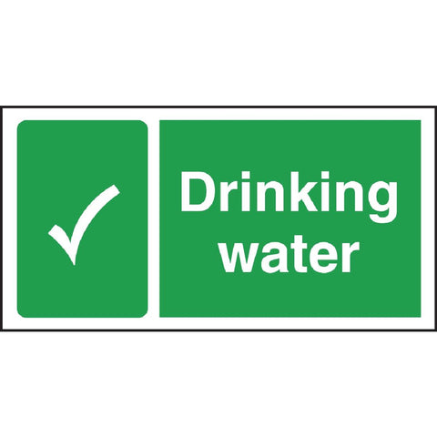 Vogue Drinking Water Sign