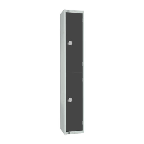 Elite Double Door Padlock Locker Graphite product image