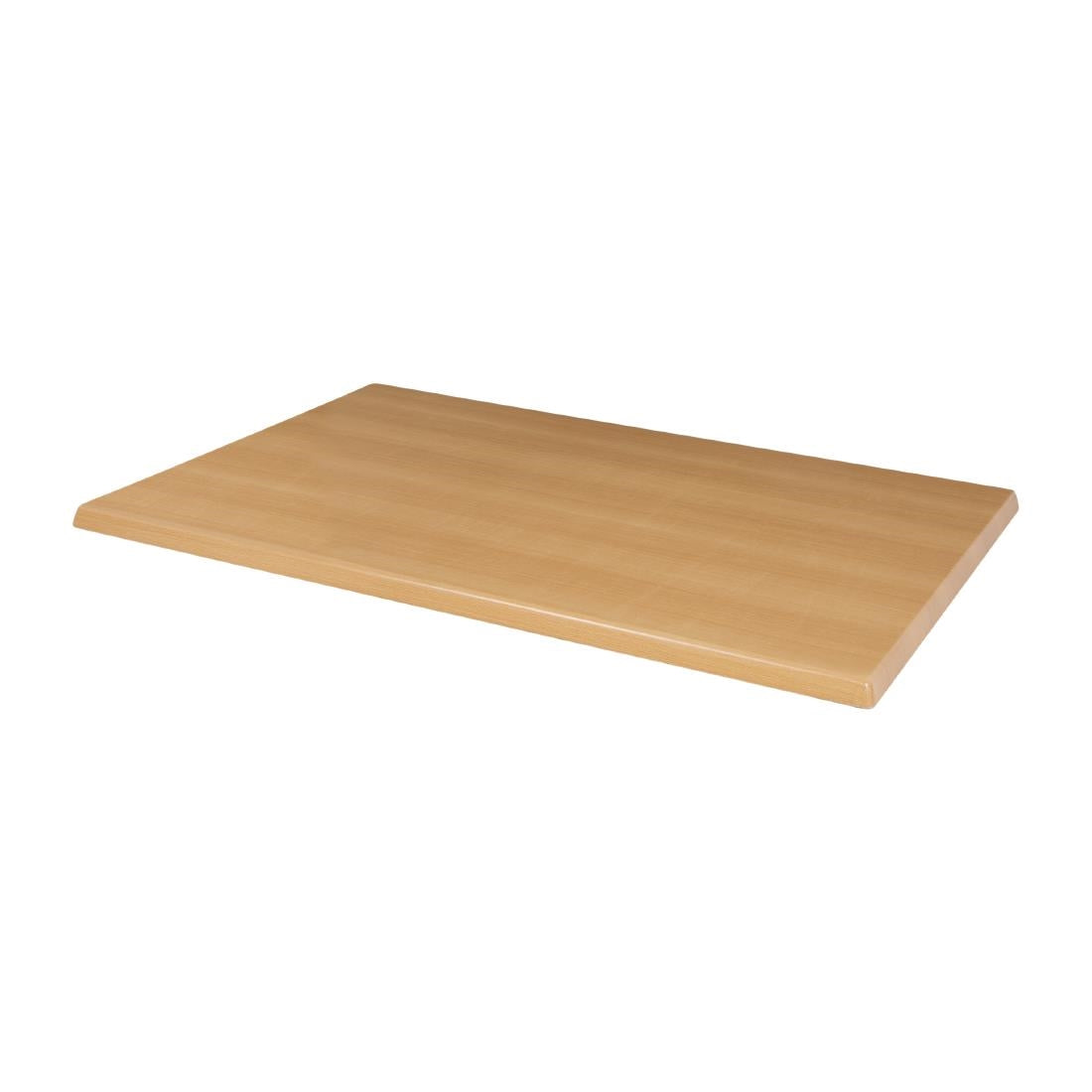 Bolero Pre-drilled Rectangular Tabletop Beech product image