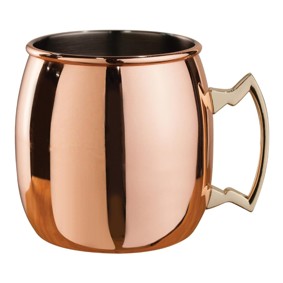 Beaumont Copper Plated Curved Moscow Mule Mug product image