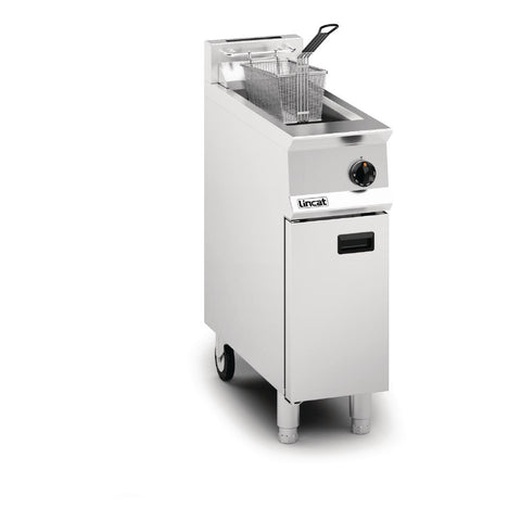 Lincat Opus 800 Single Tank Single Basket Free Standing Natural Gas Fryer OG8110