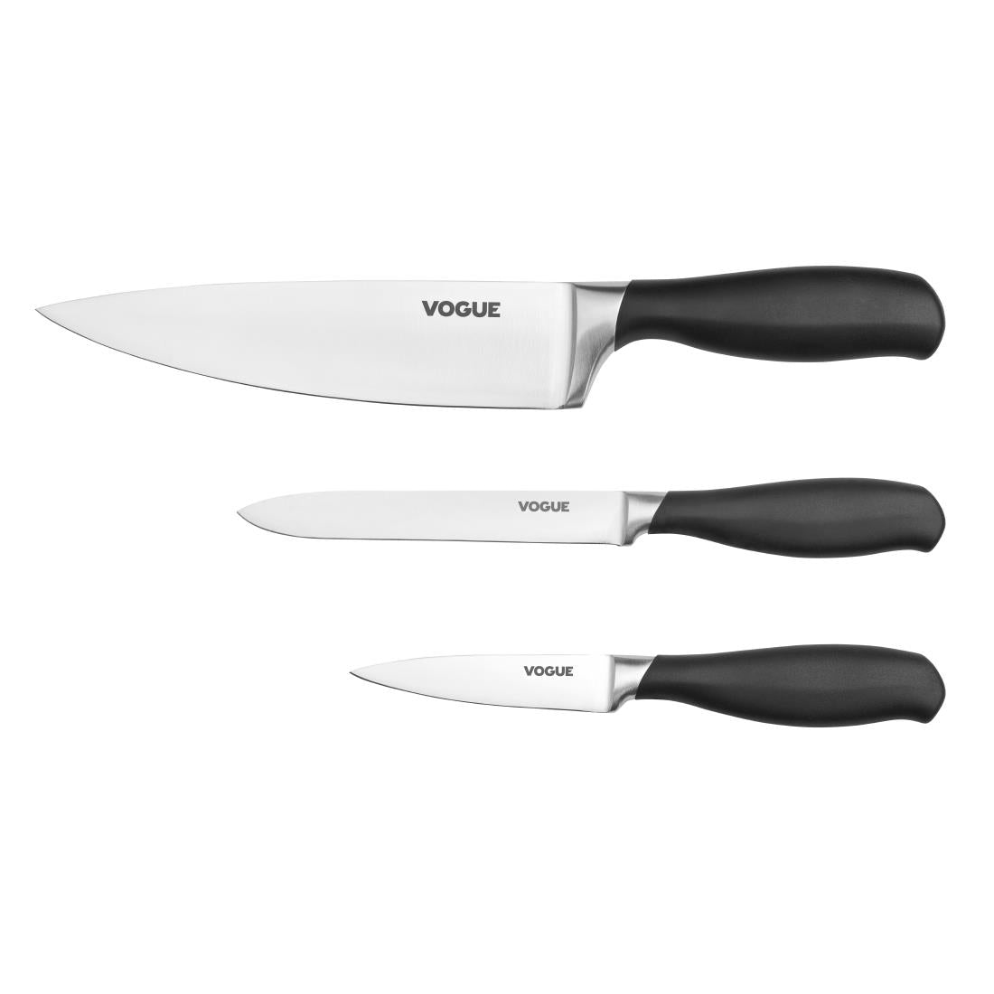 Vogue Prep Like A Pro 3-Piece Soft-Grip Knife product image