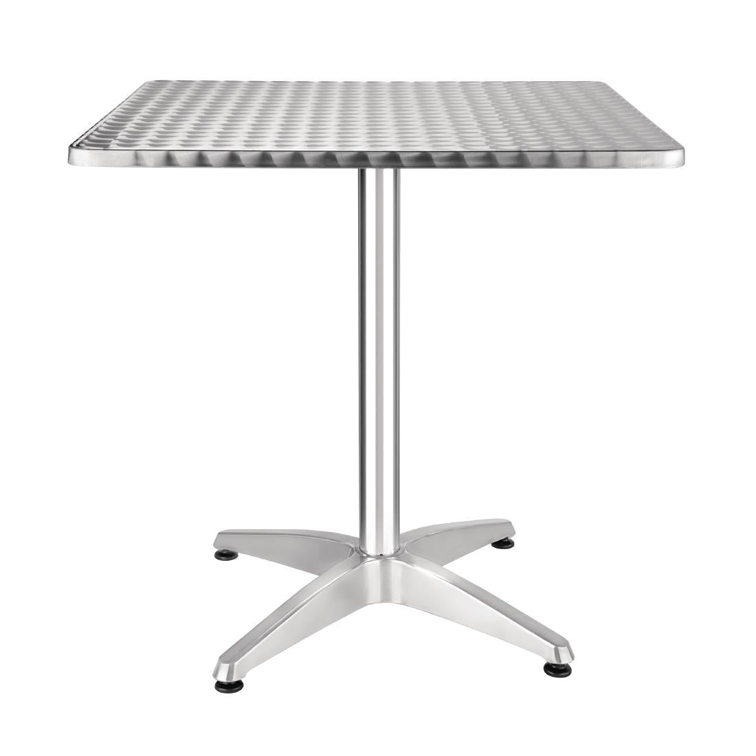 Bolero Square Stainless Steel Bistro Table product image
