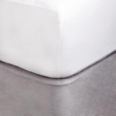 Mitre Essentials Divan Bed Base Wrap Grey Single
