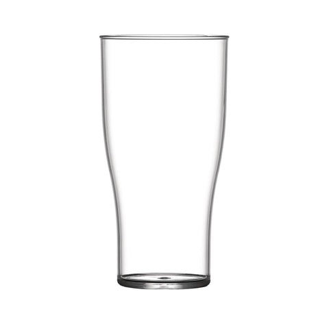 BBP Polycarbonate Nucleated Half Pint Glasses  CE Marked (Pack of 48)