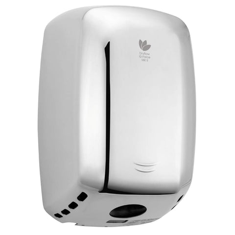 Dryflow G-Force MKII Hand Dryer with HEPA Filter Polished Chrome
