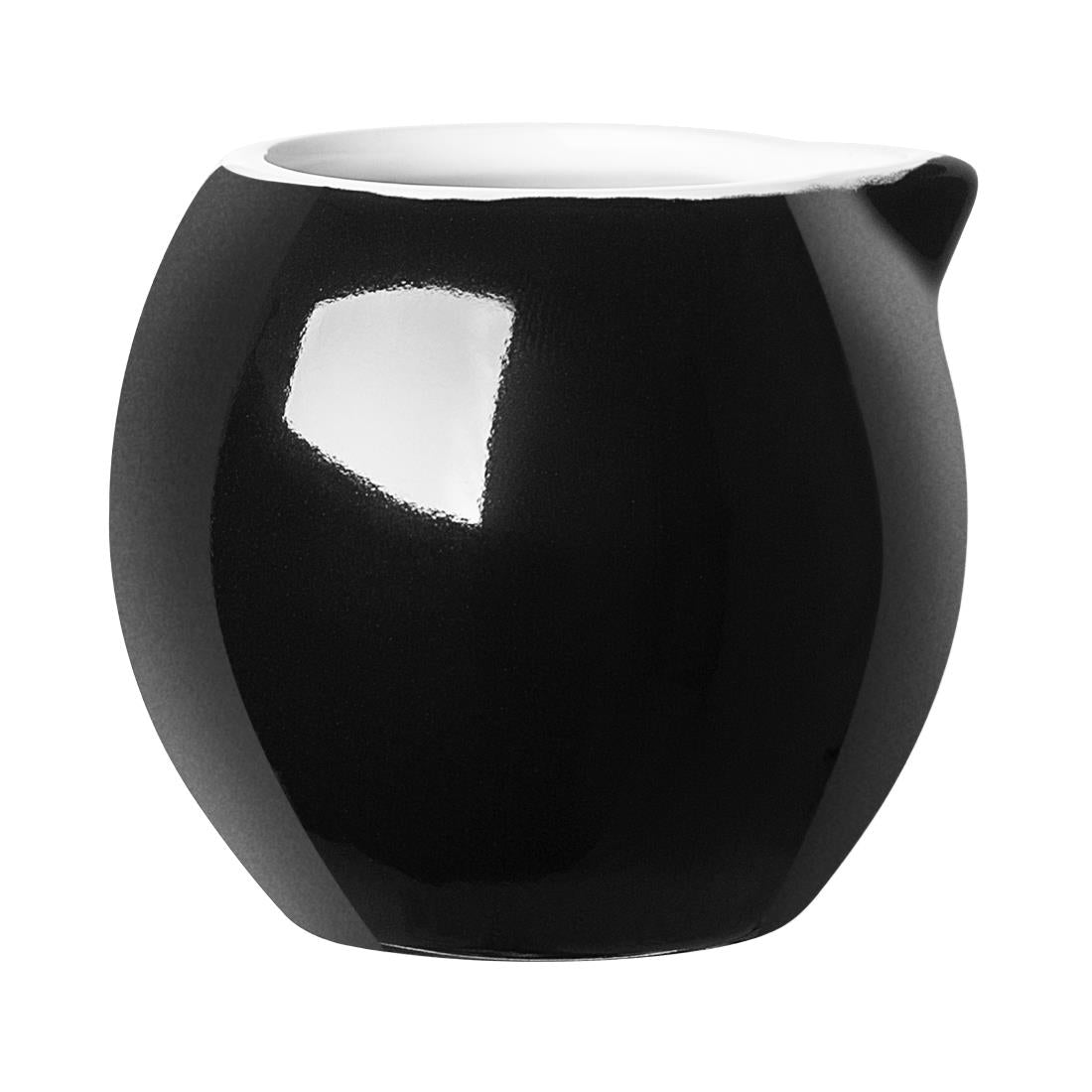 Olympia Cafe Milk Jug Black - 70ml 2.36fl oz product image