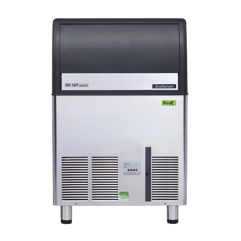 Scotsman EC 127 Self Contained Ice Machine w/ integral drain pump & XSAFE 75kg Output