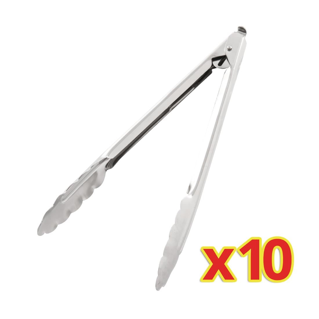 Bulk Buy Catering Tongs 10" product image