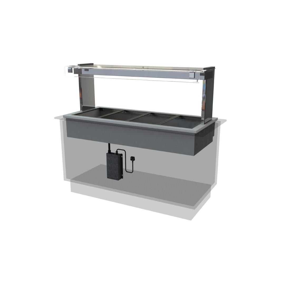 Kubus Drop In Dry Heat Bain Marie KHBM4 product image