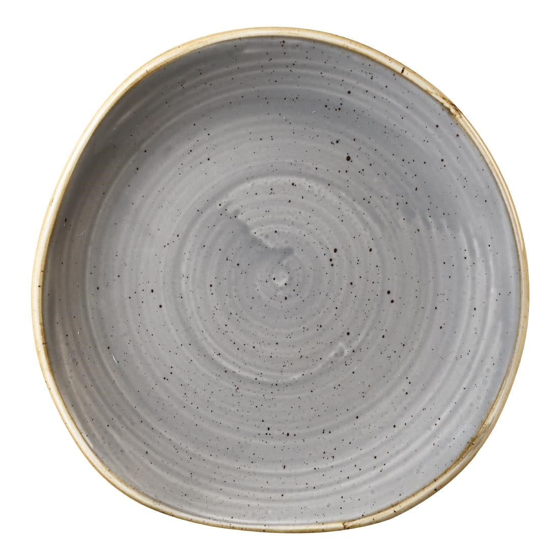 Churchill Stonecast Round Plate Peppercorn product image