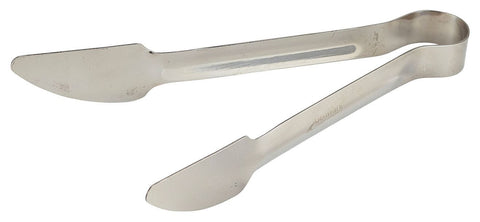 Genware 6723 S/St.Hamburger Tongs 9" /230mm