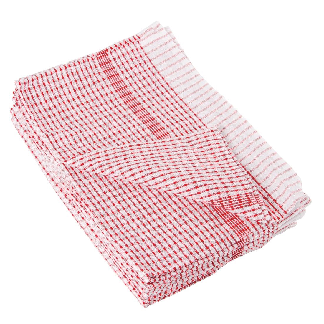 Vogue Wonderdry Red Tea Towels product image