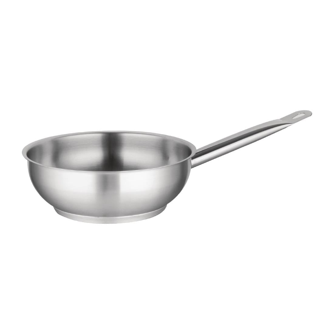 Vogue Stainless Steel Saute Pan 240mm product image