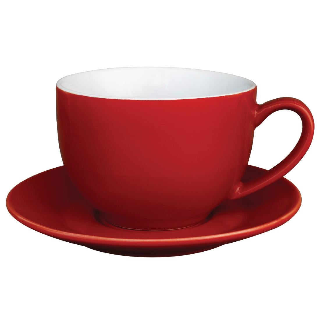 Olympia Cafe Cappuccino Cup Red - 340ml product image