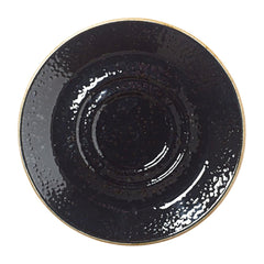 Steelite Craft Liquorice Large Double-Well Saucers 145mm (Pack of 36)