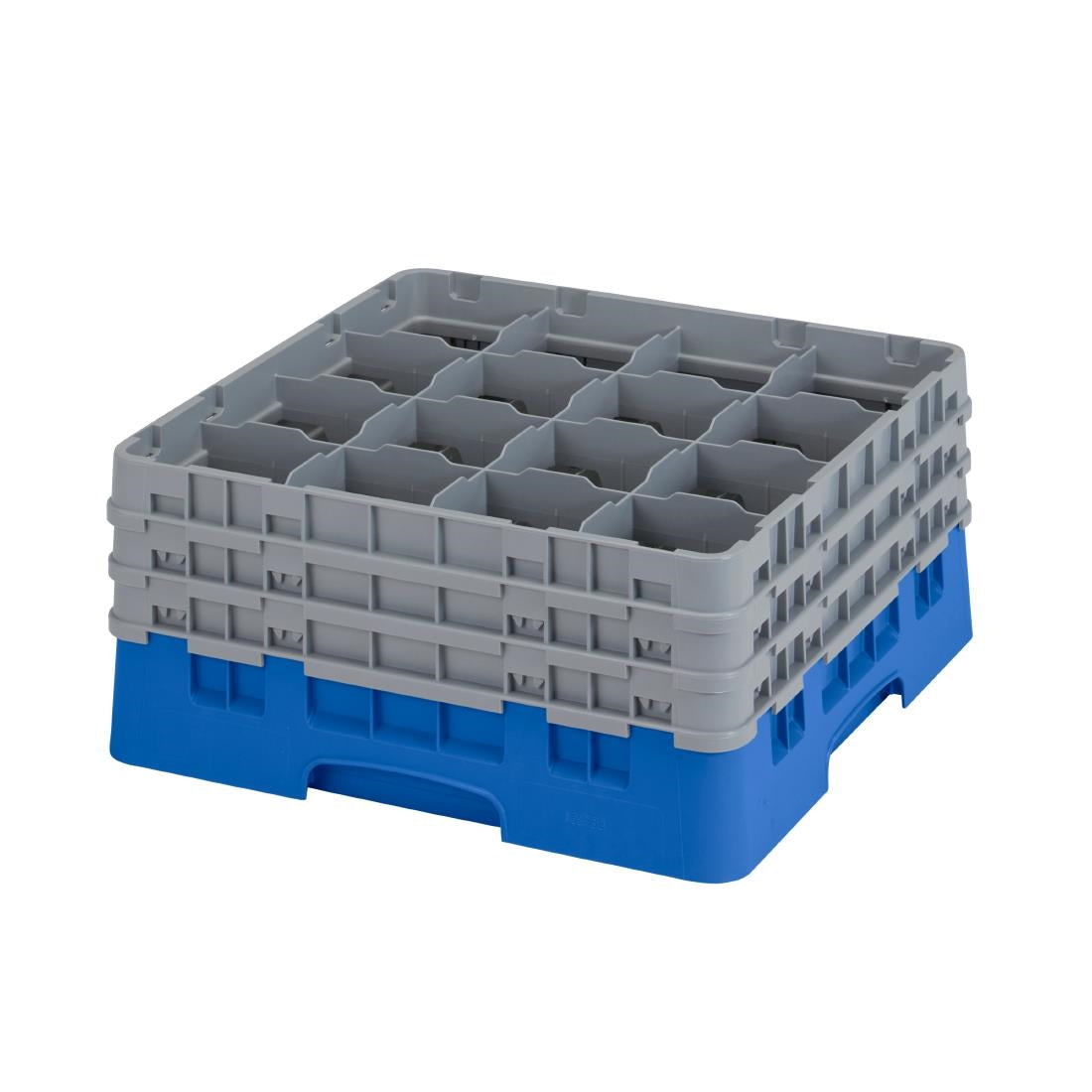 Cambro Camrack Blue 16 Compartments Max Glass product image