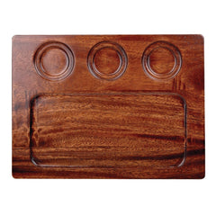 Art de Cuisine Acacia Wood Square Deli Boards 320mm (Pack of 4)
