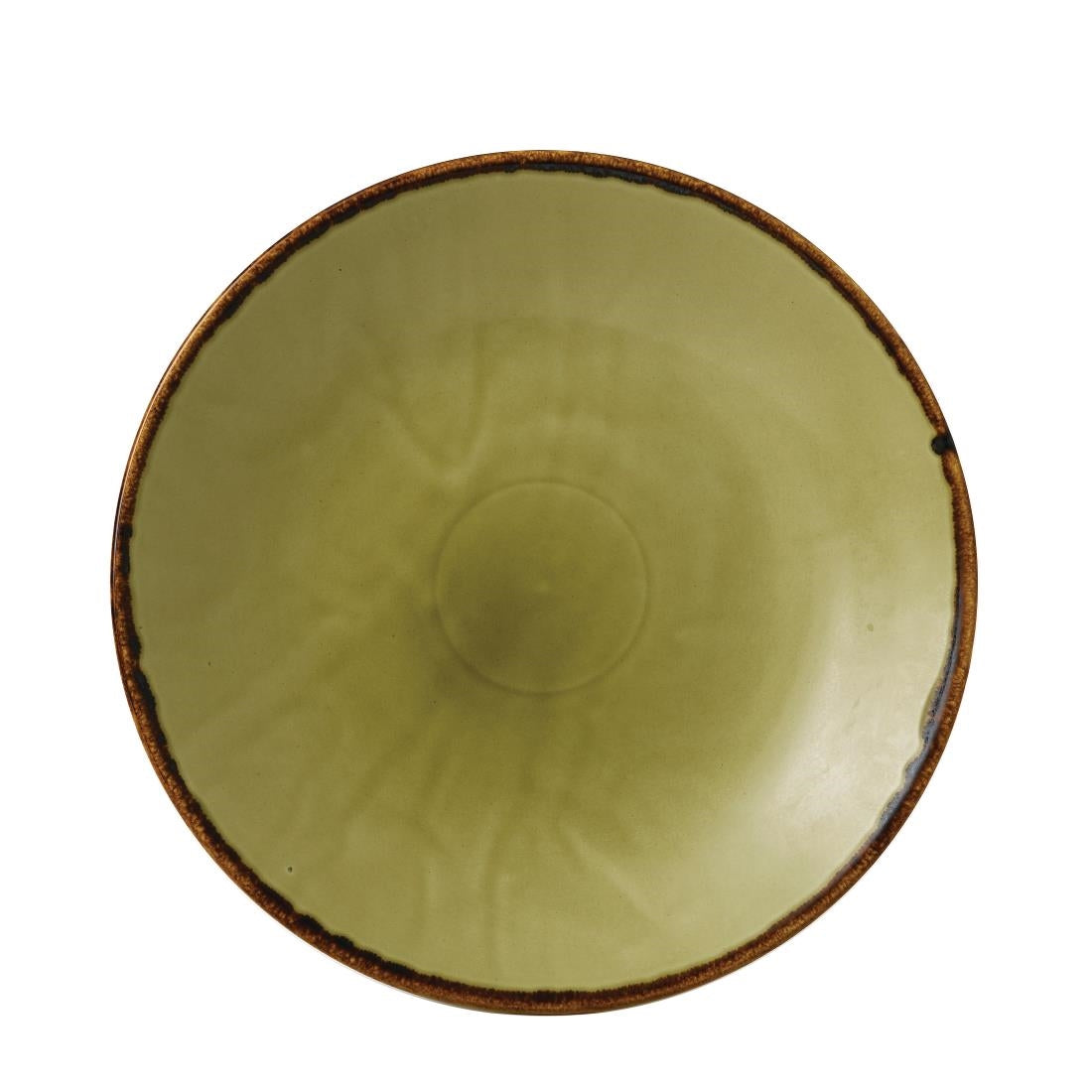 Dudson Harvest Deep Coupe Plates Green 281mm product image