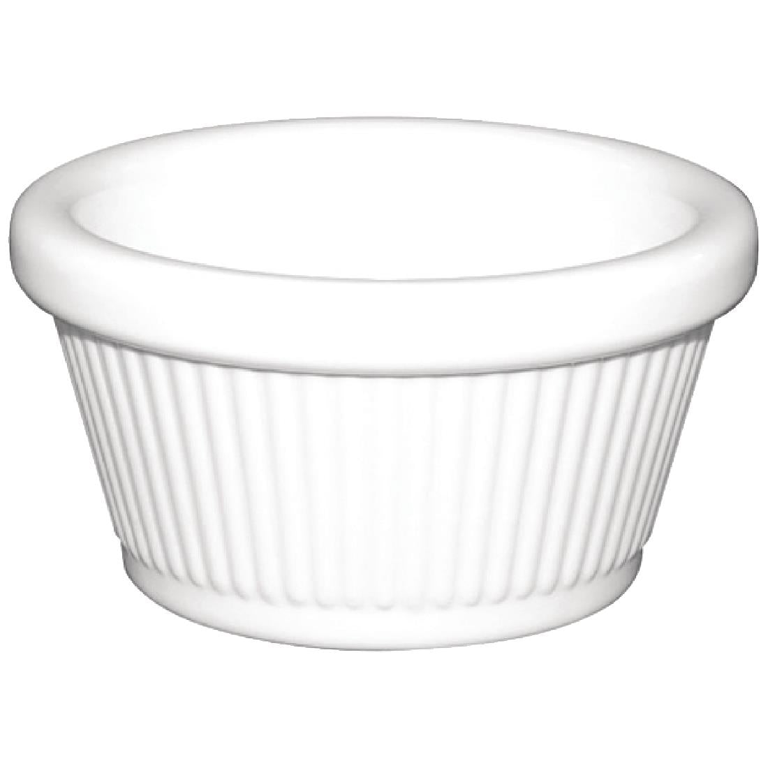 Olympia Kristallon Melamine Fluted Ramekins product image