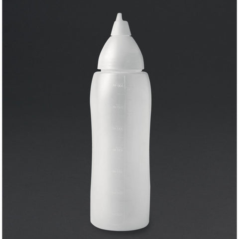 Araven Clear Non-Drip Sauce Bottle 26oz