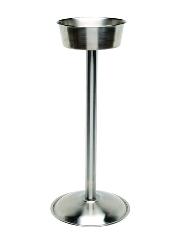 Genware 695018 S/St. Wine Bucket Stand (Satin) 18"