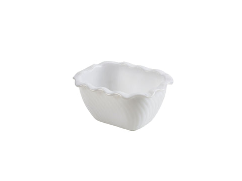 Genware 6968-02 Tulip Crock 1.1kg White