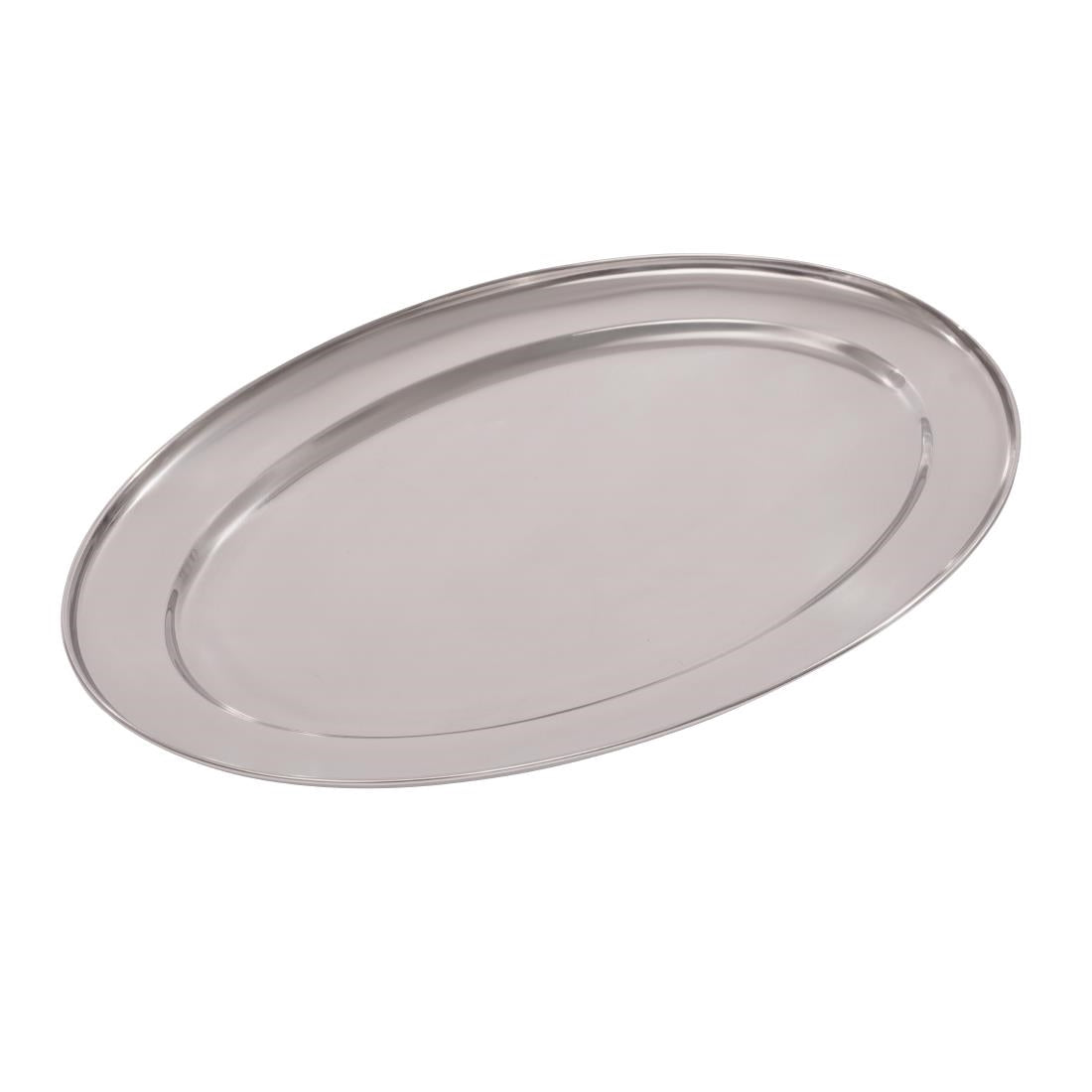Olympia Stainless Steel Oval Serving Tray product image
