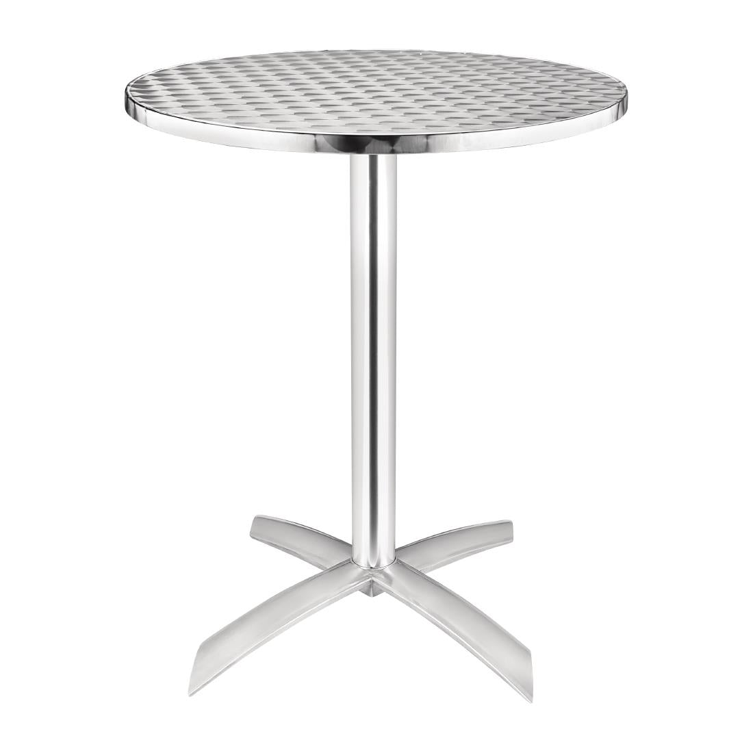 Bolero Round Flip Top Table Stainless Steel product image