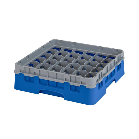 Cambro Camrack Blue 36 Compartments Max Glass product image
