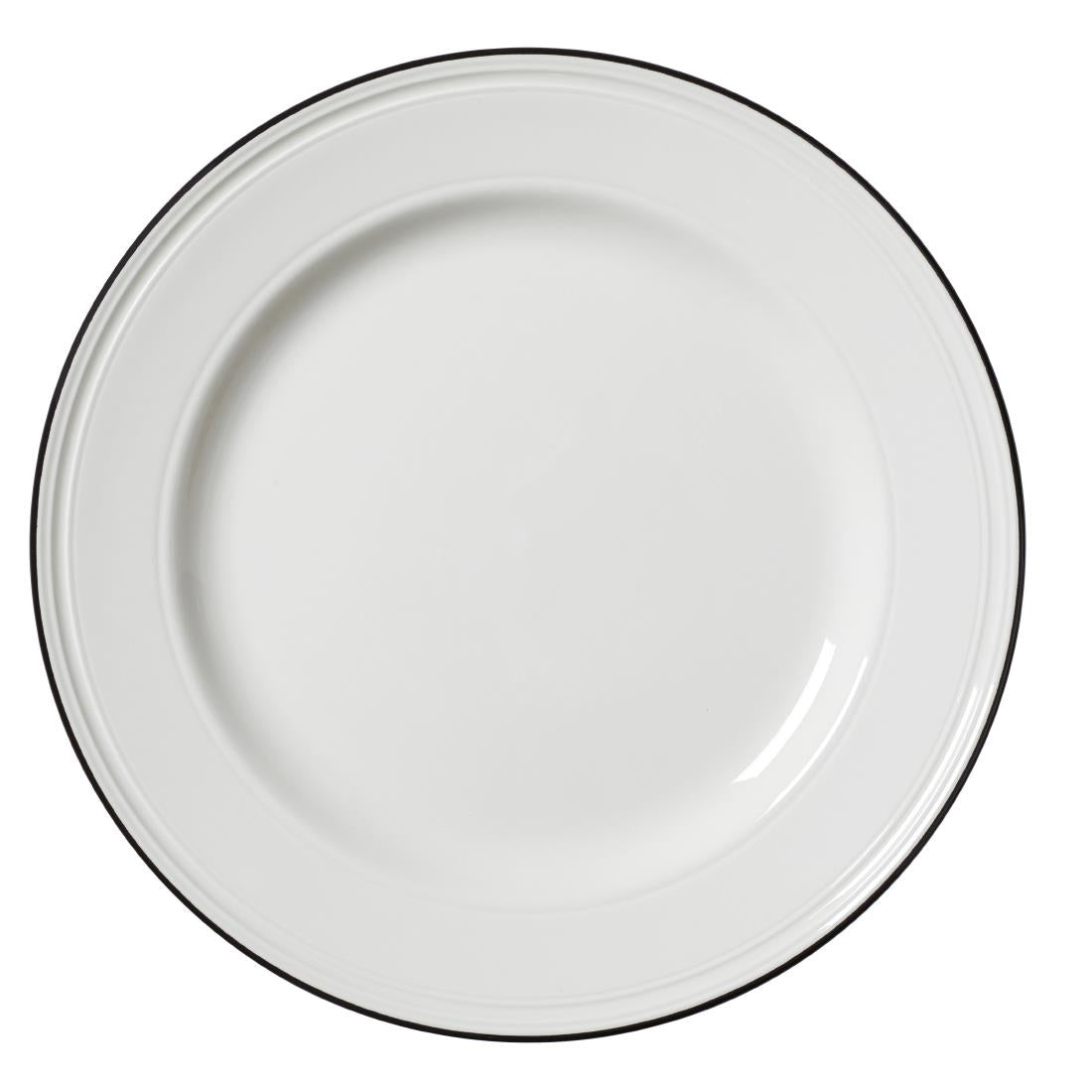 Steelite Bead Black Band Plates 285mm product image