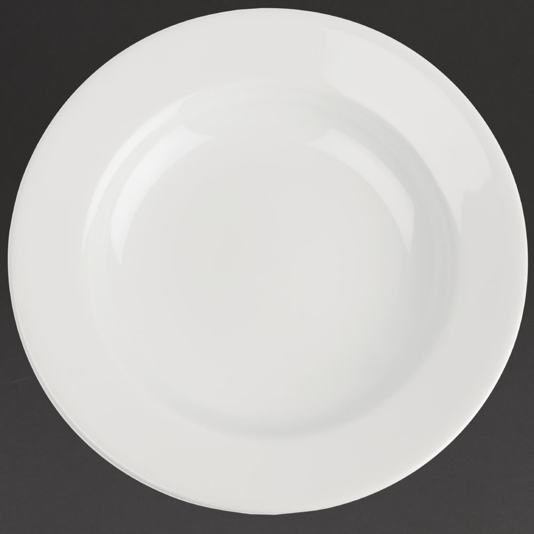 Royal Porcelain Classic White Wide Rim Plates product image