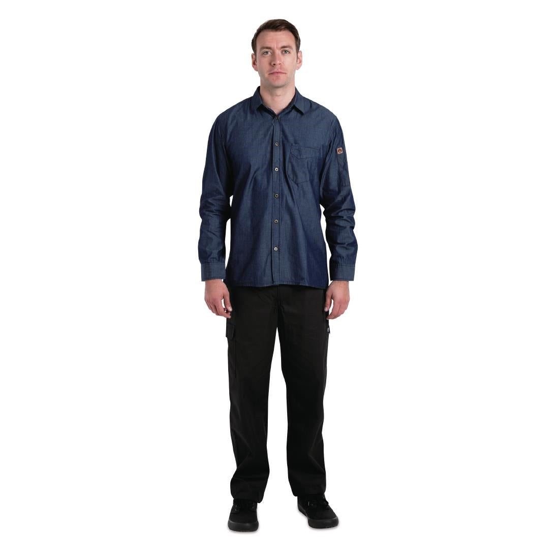 Chef Works Urban Detroit Long Sleeve Denim product image
