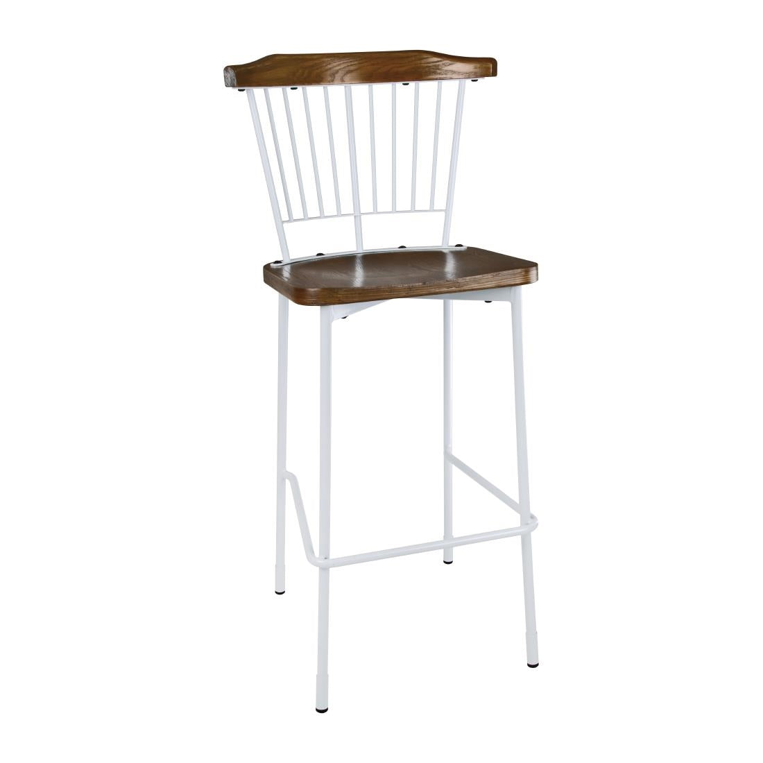 Bolero Scandi High Stools White product image