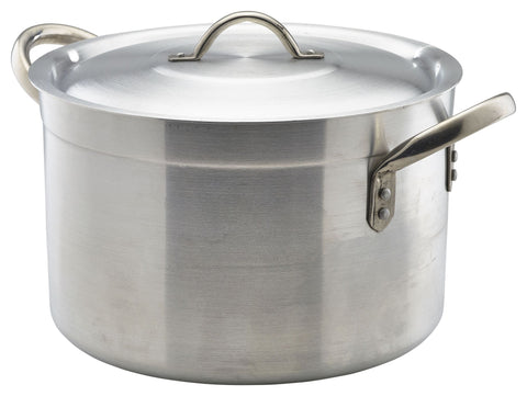 Genware 705-22 Stewpan & Lid 22cm 5.5 Litre