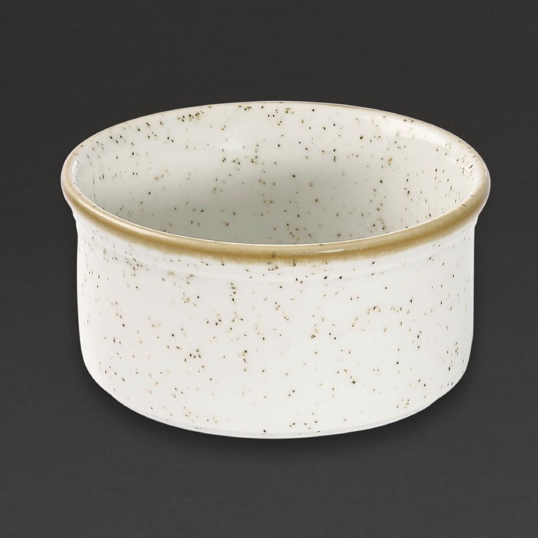 Churchill Stonecast Ramekins Barley White product image